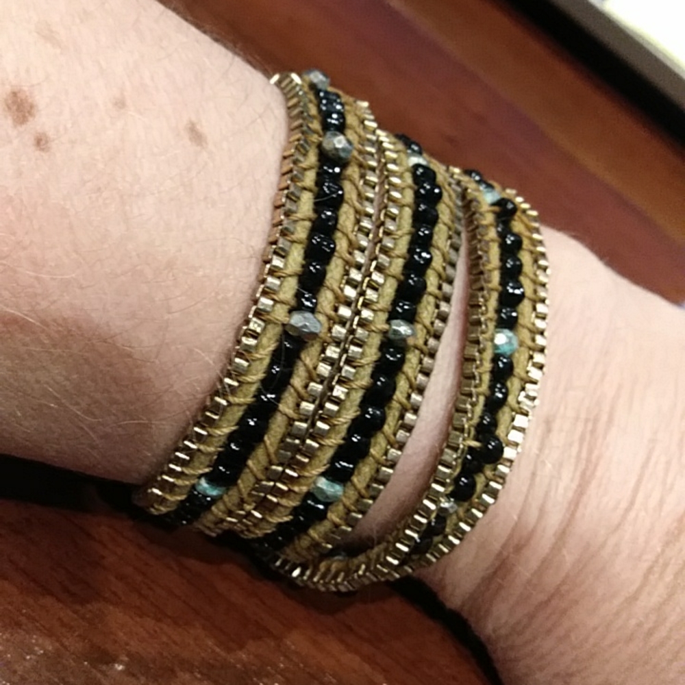 Vintage wrap bracelet